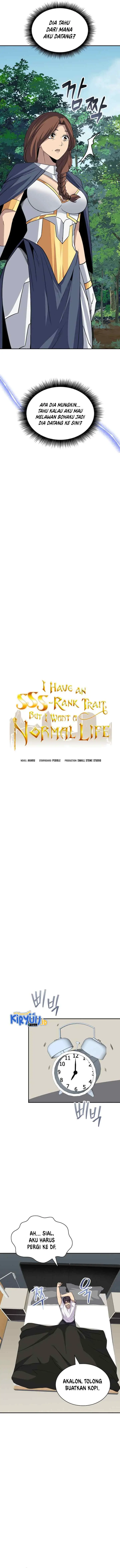 I have an SSS-rank Trait, but I want a Normal Life chapter 39 halaman 6