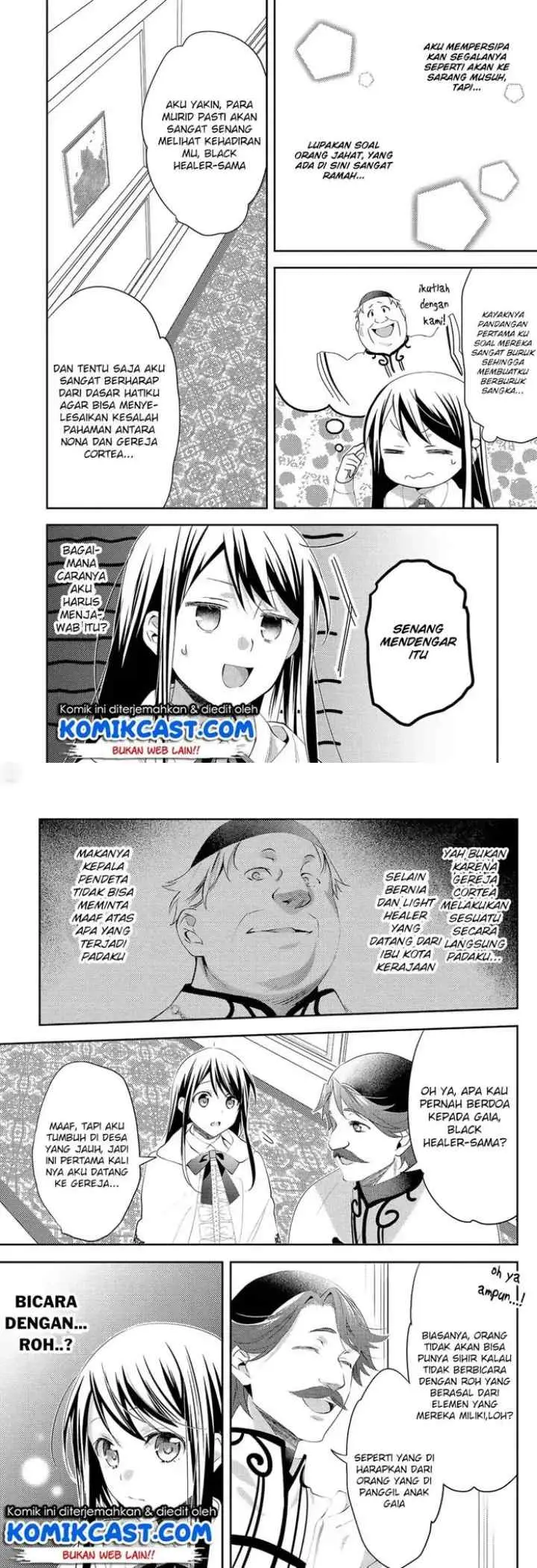 Isekai de ~Kuro no Iyashi Te~ tte Yobareteimasu chapter 28 halaman 8