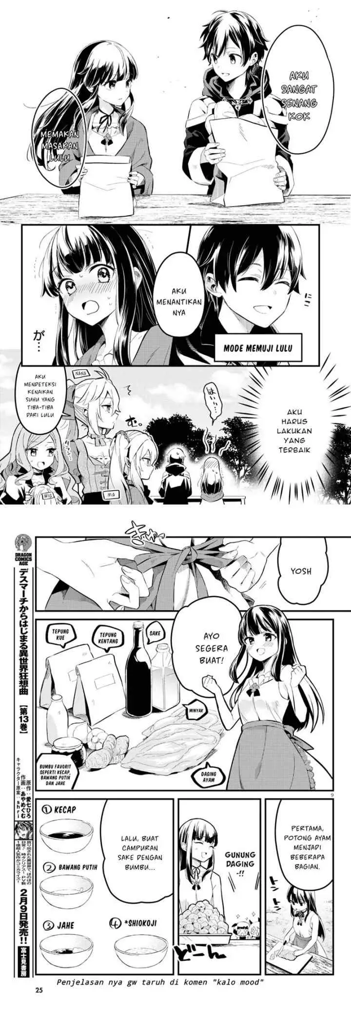 Death March Kara Hajimaru Isekai Kofuku Kyoku chapter 1 halaman 6