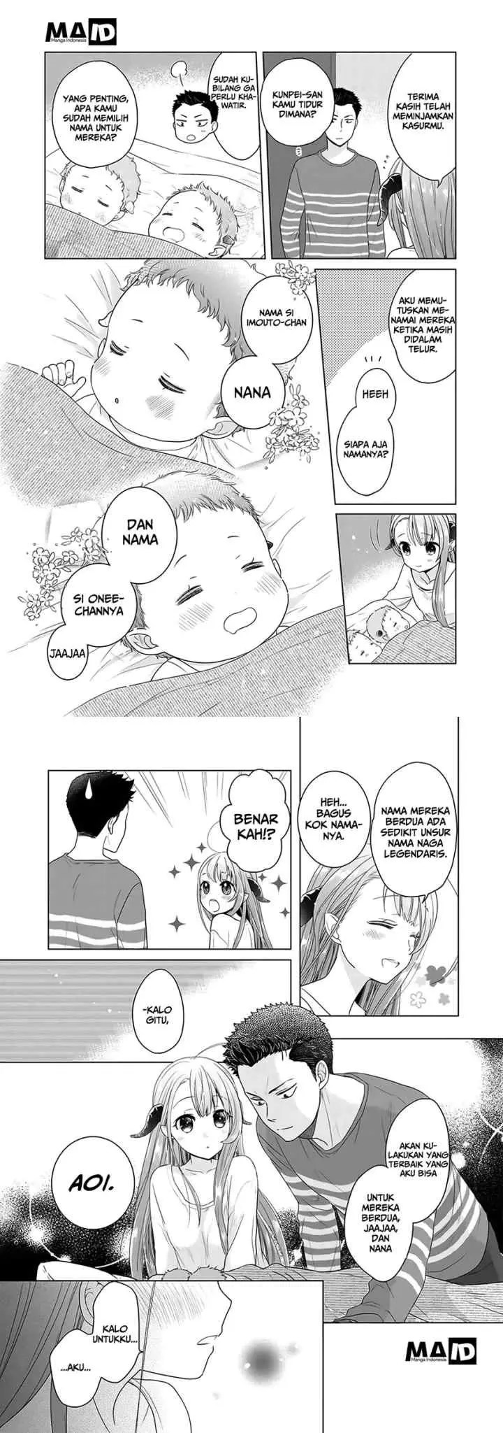 Kitaku Tochuu de Yome to Musume ga Dekita n dakedo Dragon datta chapter 3 halaman 14
