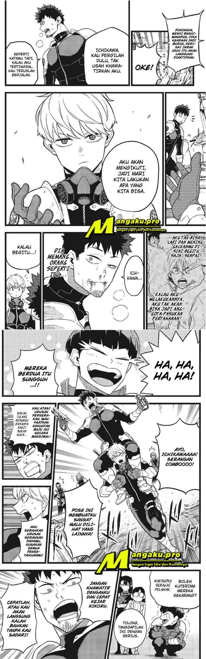 8Kaijuu chapter 6 halaman 6
