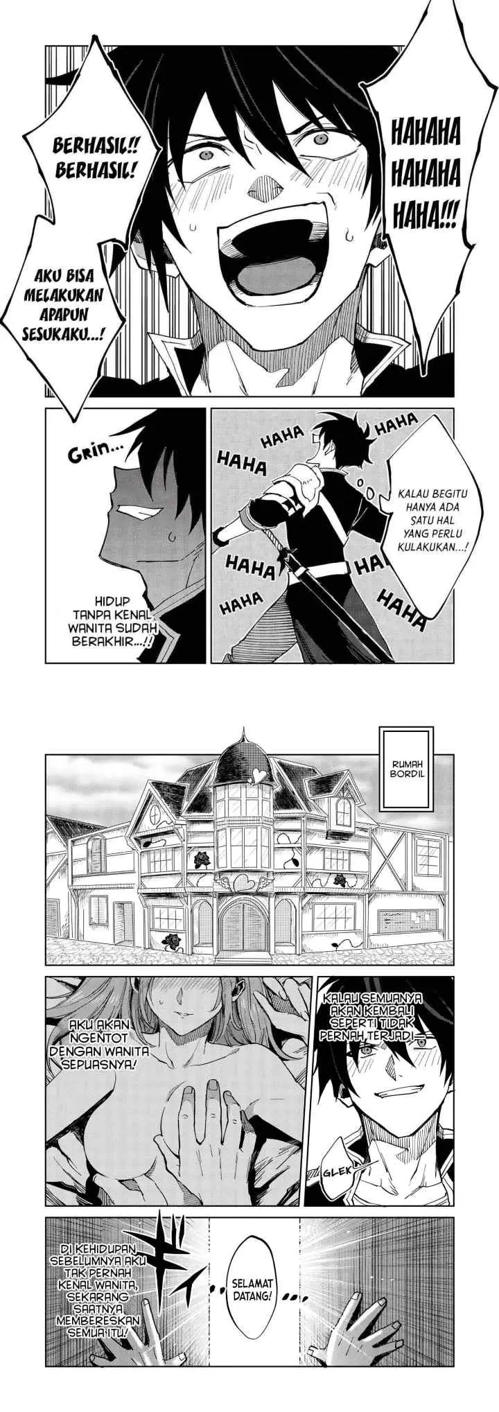 Isekai Harem Loop ~Kurikaesareru 1-nichi kara dasshutsu suru tame ni dakimakurimas~ chapter 2 halaman 5