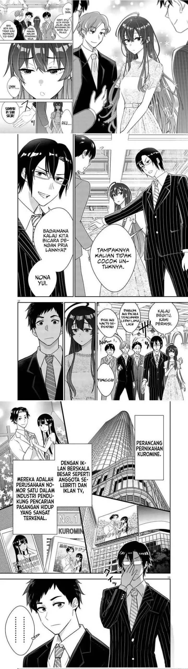 Kekkon ga Zentei no Love Comedy chapter 1 halaman 4