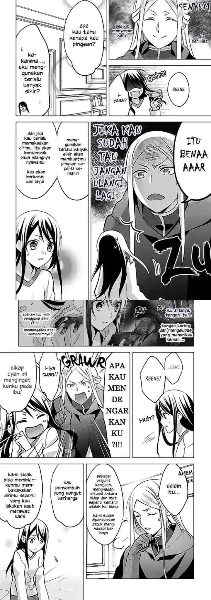 Isekai de ~Kuro no Iyashi Te~ tte Yobareteimasu chapter 5 halaman 7