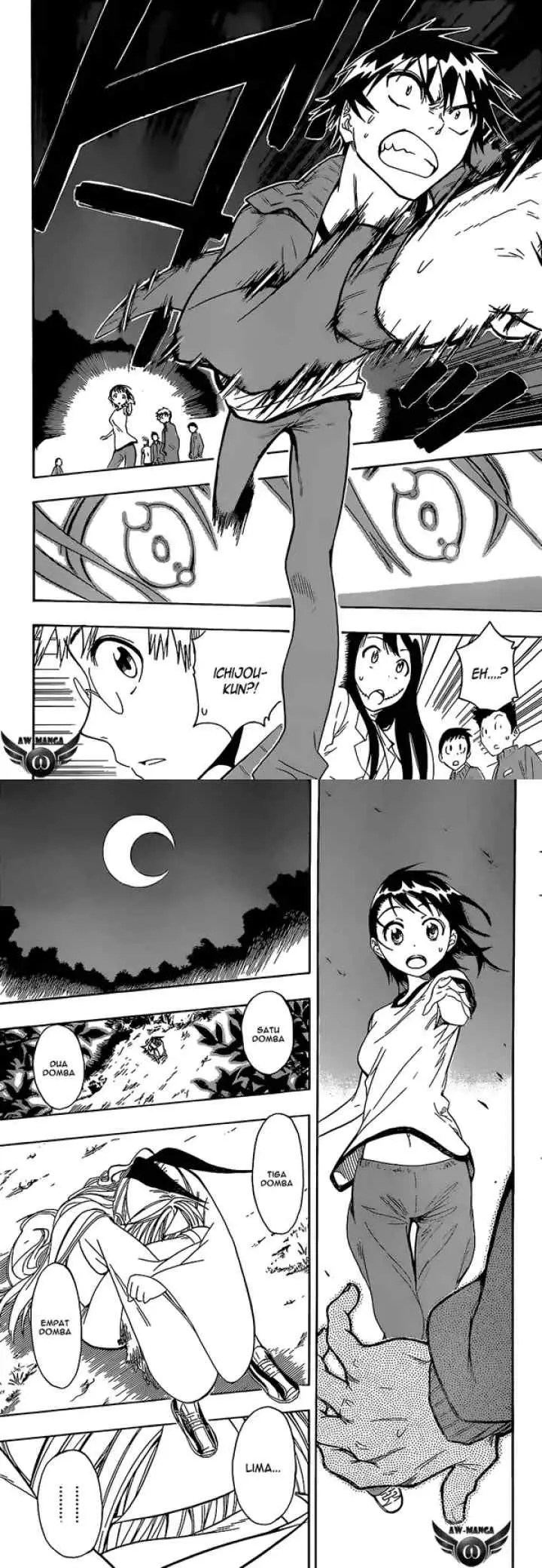 Nisekoi chapter 25 halaman 4