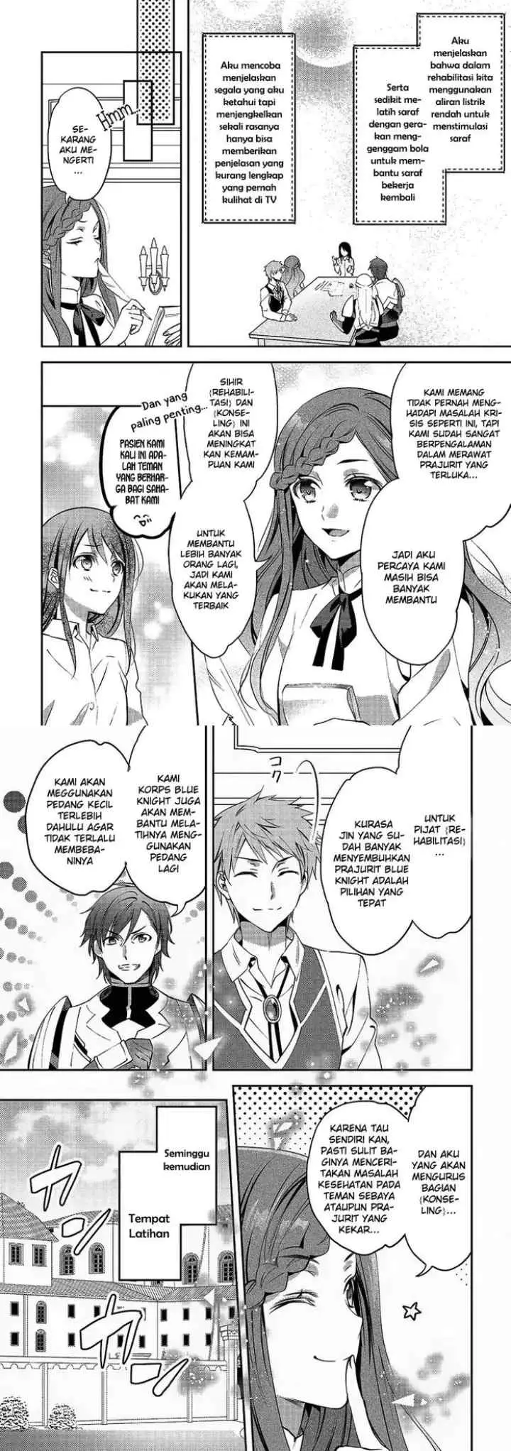 Isekai de ~Kuro no Iyashi Te~ tte Yobareteimasu chapter 15 halaman 8