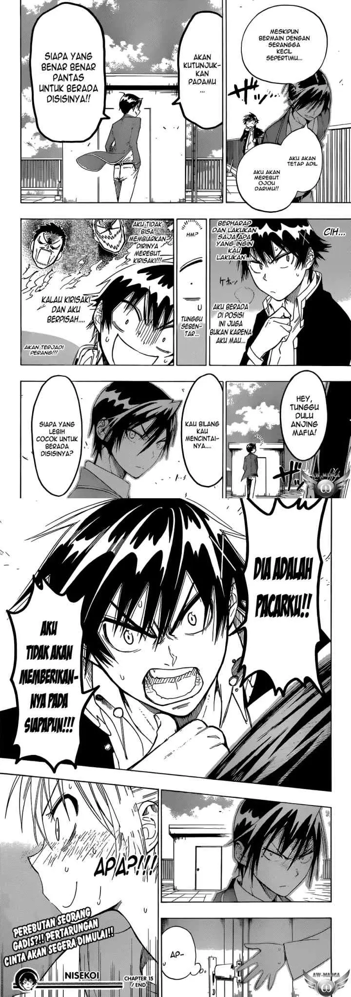Nisekoi chapter 15 halaman 10