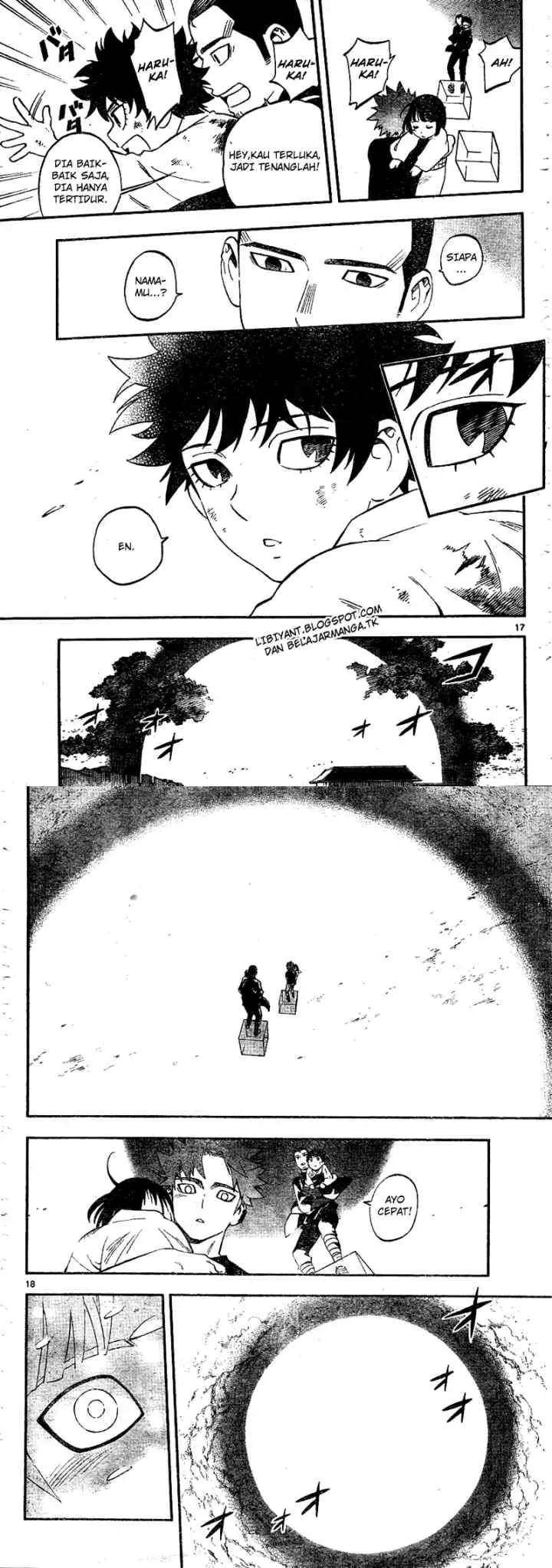 Kekkaishi Ayakashi Hojinden chapter 341 halaman 9
