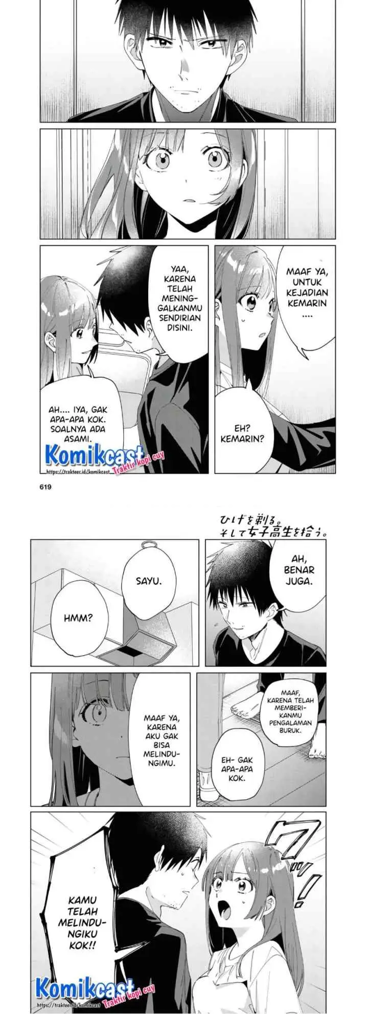 Hige Wo Soru. Soshite Joshikosei Wo Hirou chapter 25 halaman 4