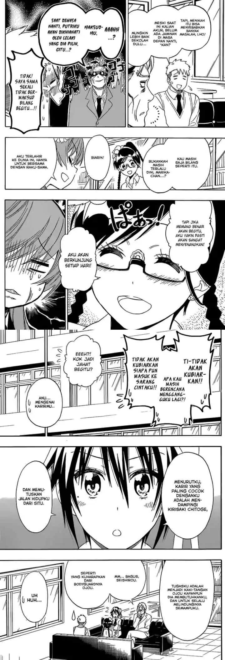 Nisekoi chapter 122 halaman 4