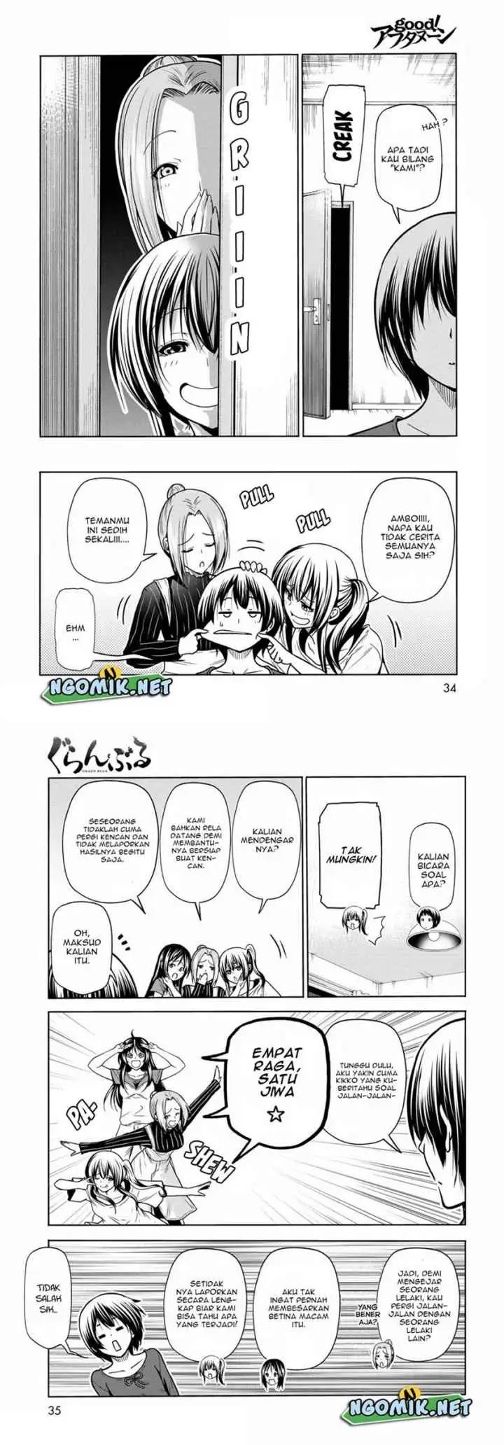 Grand Blue chapter 72 halaman 7
