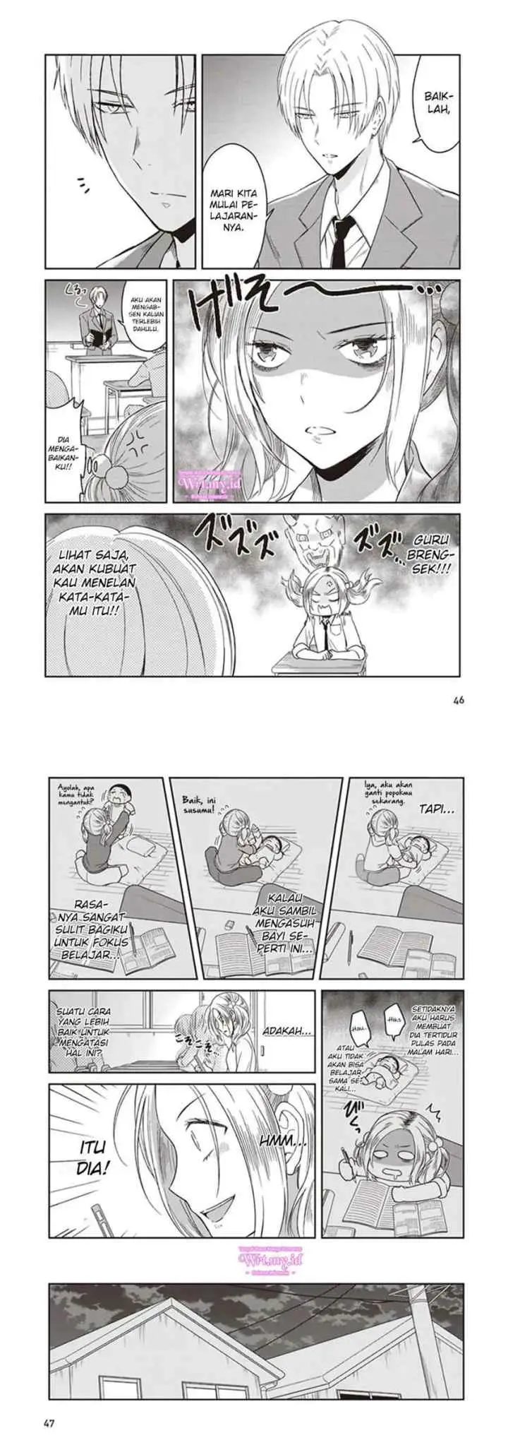 JK to Sutego no Akachan chapter 3 halaman 6