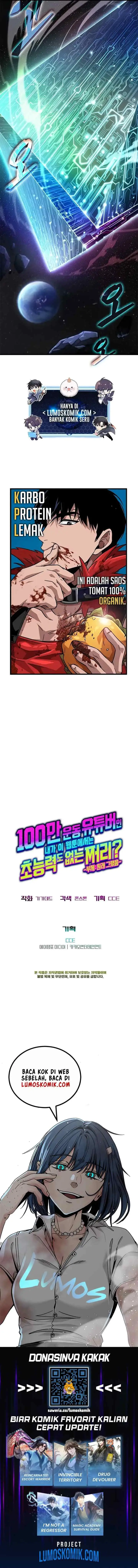A Million-Sub Gym Influencer Becomes A Webtoon Loser? chapter 5 halaman 20