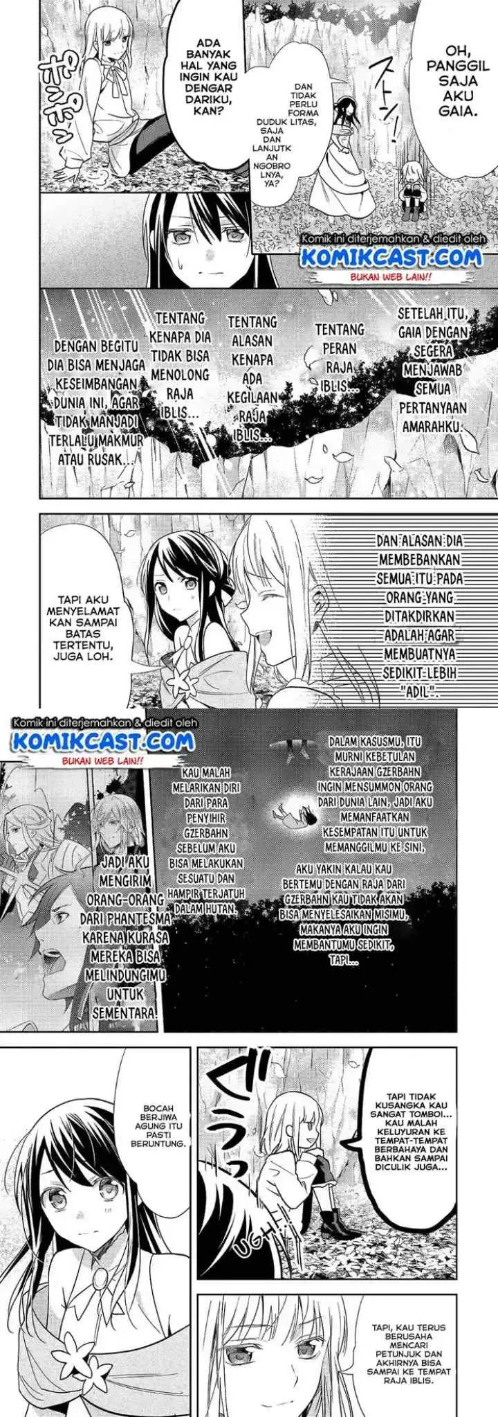 Isekai de ~Kuro no Iyashi Te~ tte Yobareteimasu chapter 32 halaman 15