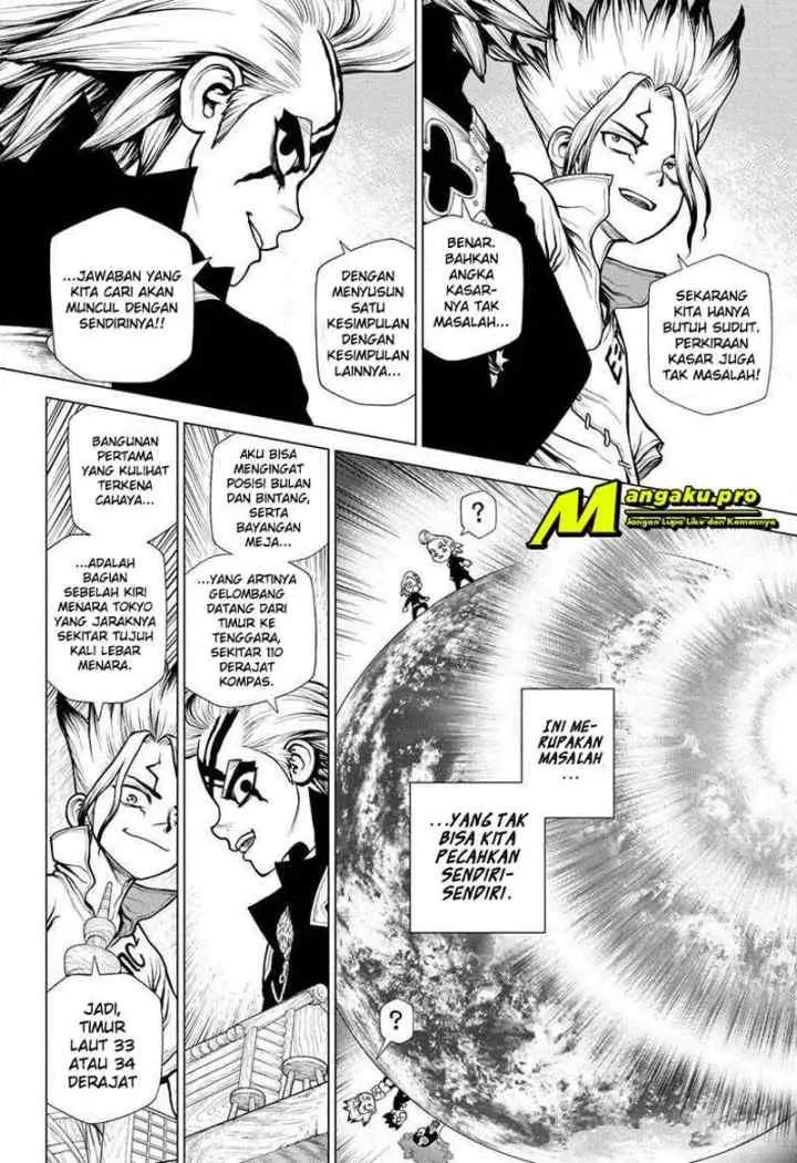 Dr. Stone chapter 171 halaman 17