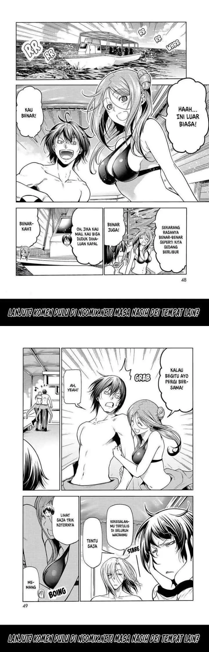 Grand Blue chapter 68.1 halaman 6