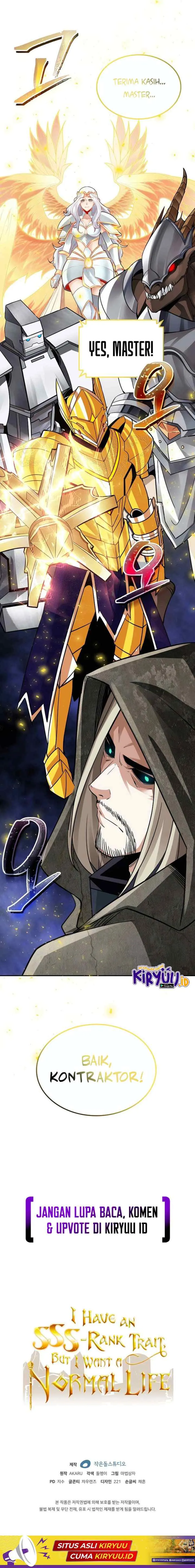 I have an SSS-rank Trait, but I want a Normal Life chapter 37 halaman 20