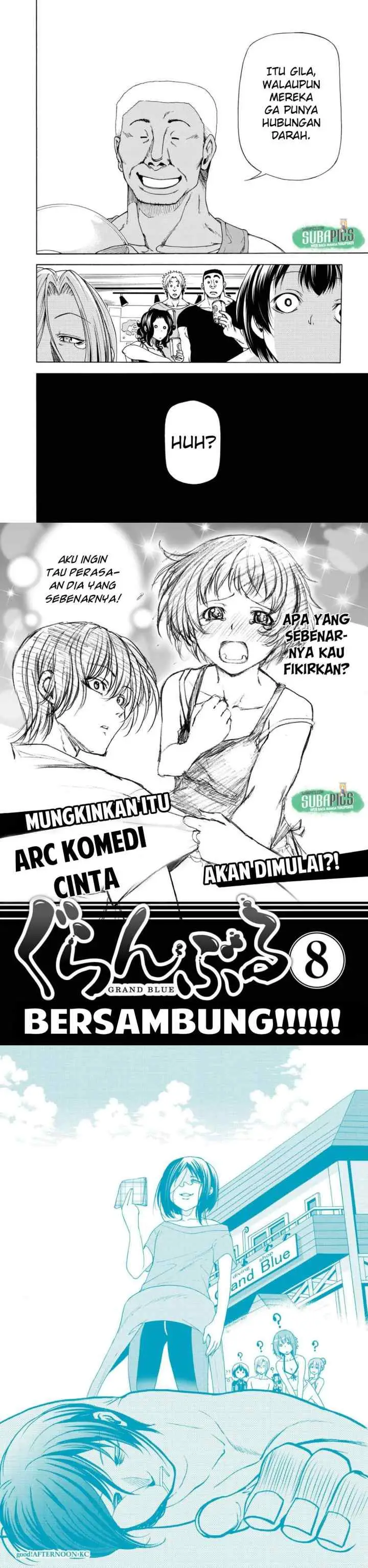 Grand Blue chapter 28.5 halaman 15