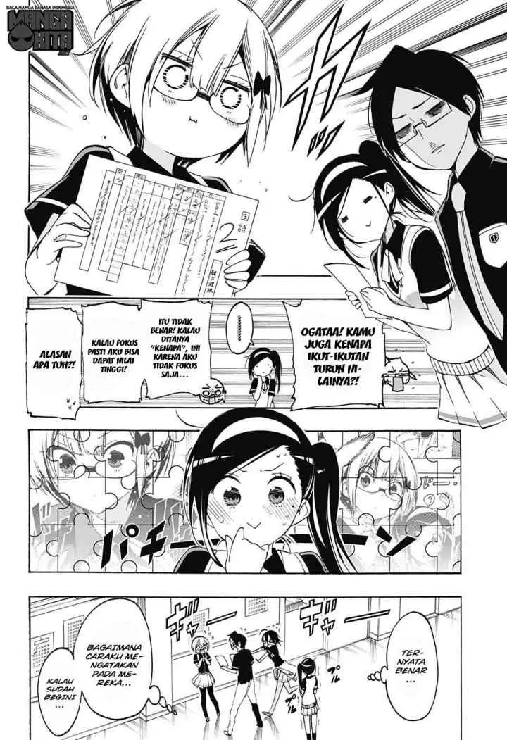 Bokutachi wa Benkyou ga Dekinai chapter 18 halaman 19
