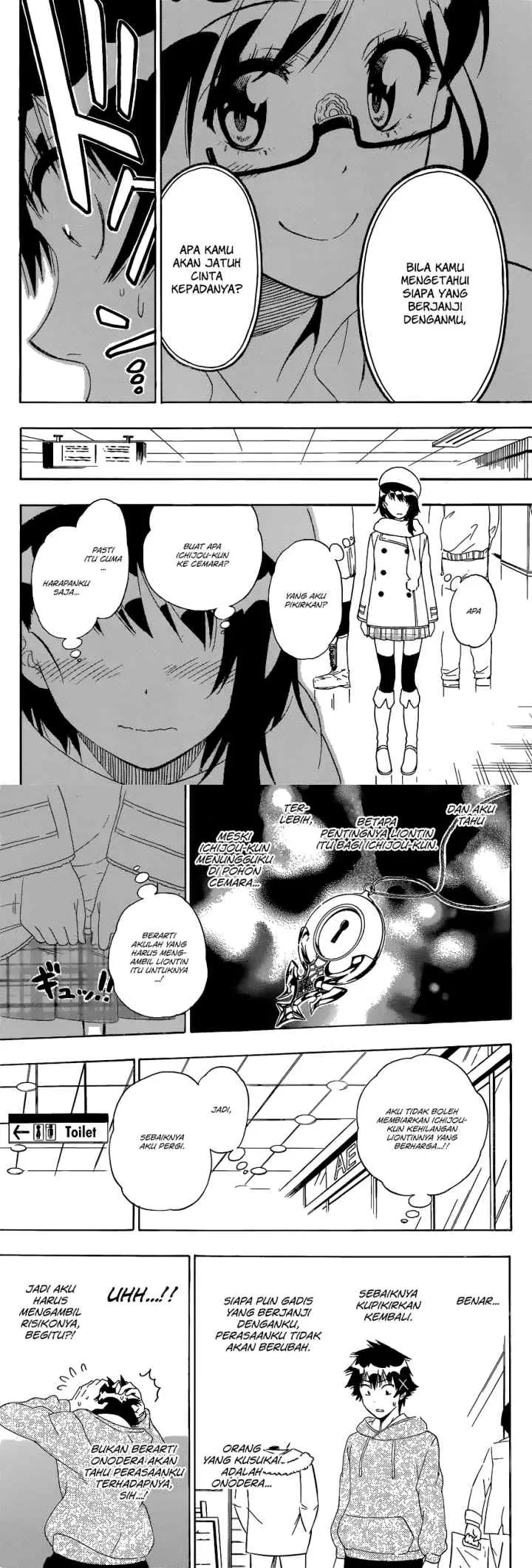 Nisekoi chapter 167 halaman 7