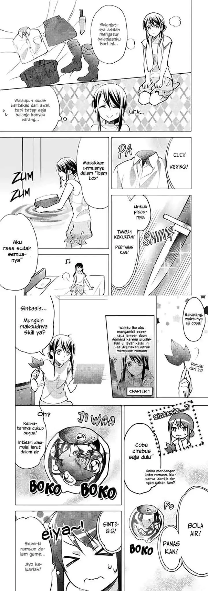 Isekai de ~Kuro no Iyashi Te~ tte Yobareteimasu chapter 8 halaman 7