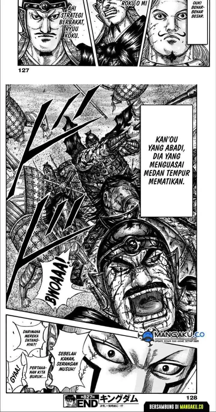Kingdom chapter 827 halaman 14