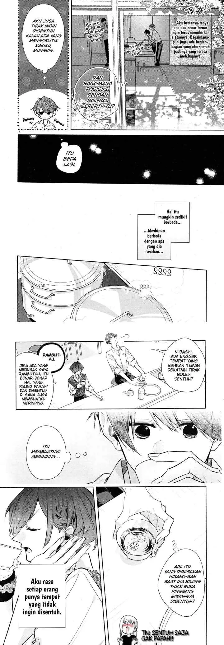 Hirano to Kagiura chapter 33.2 halaman 4