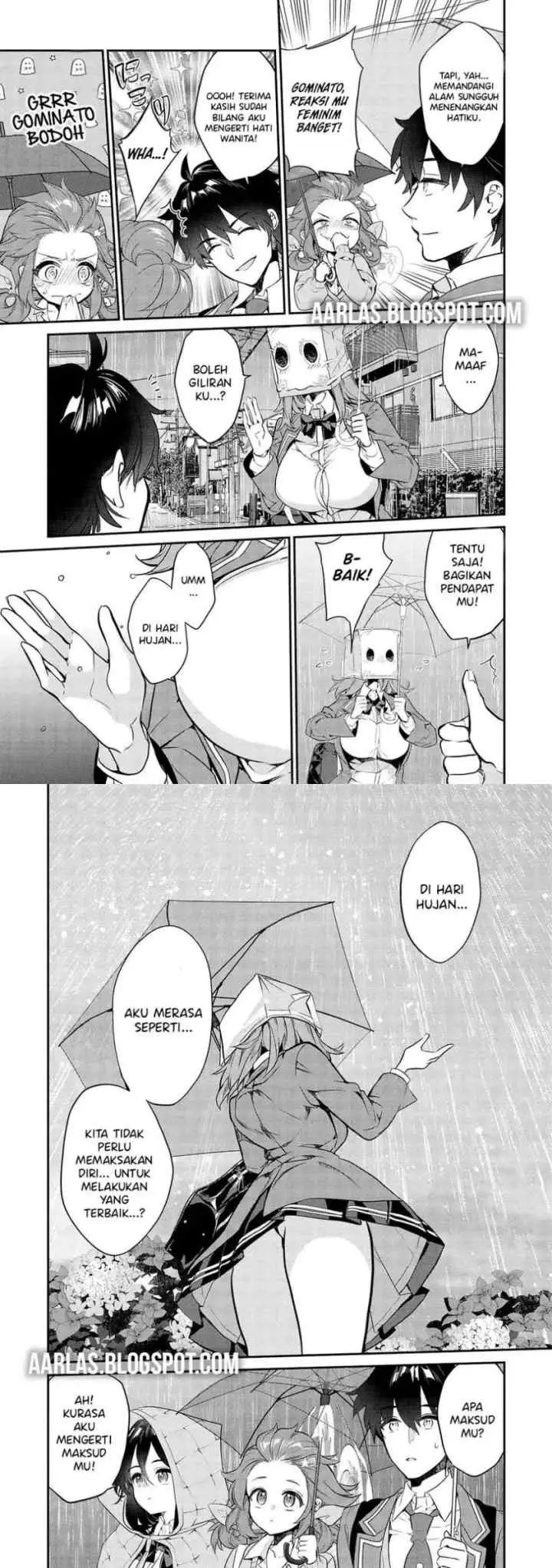 Kamiyama-san no Kami Bukuro no Naka ni wa chapter 14 halaman 9