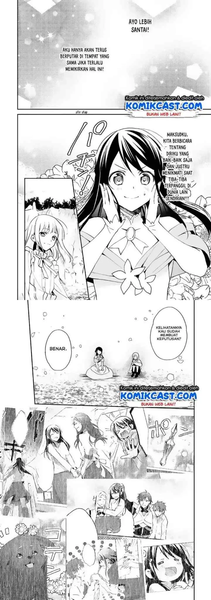 Isekai de ~Kuro no Iyashi Te~ tte Yobareteimasu chapter 34 halaman 4