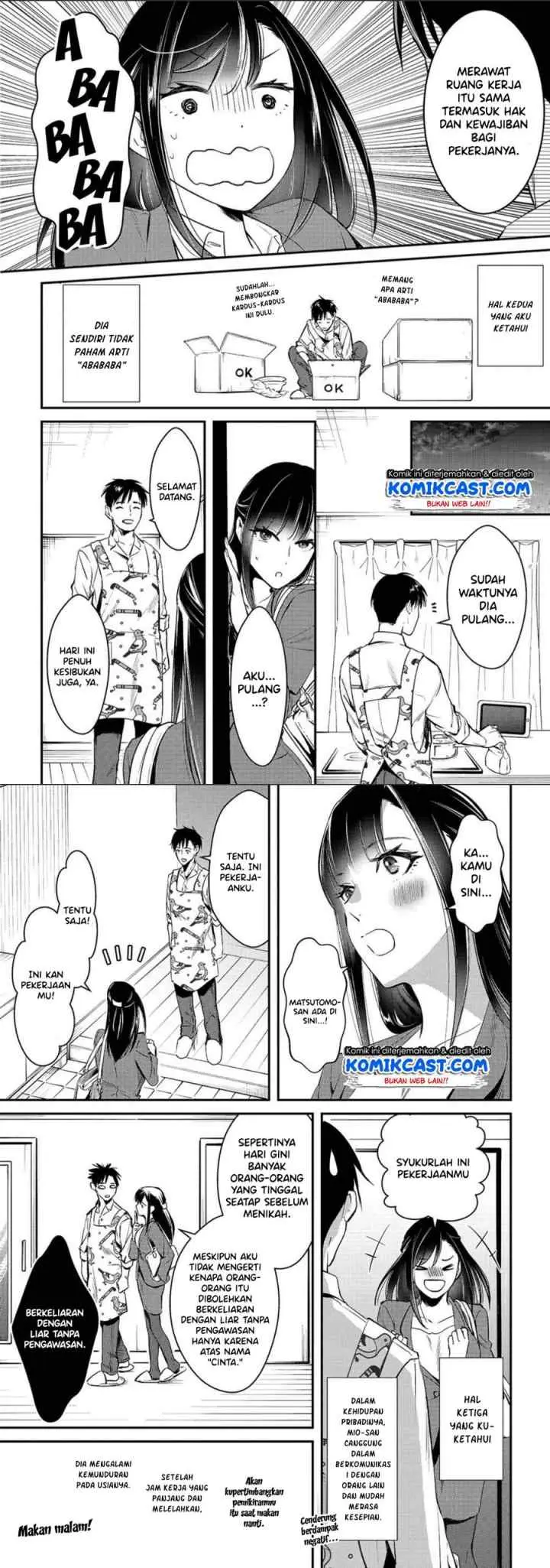 It's Fun Having a 300,000 yen a Month Job Welcoming Home an Onee-san Who Doesn't Find Meaning in a Job That Pays Her 500,000 yen a Month chapter 2 halaman 4