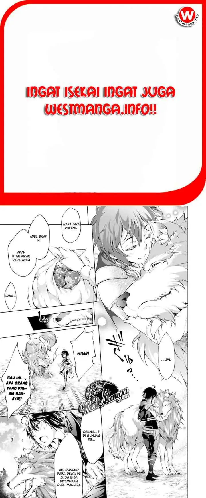 Kamigami ni Sodaterare Shimo no, Saikyou to Naru chapter 2.1 halaman 6