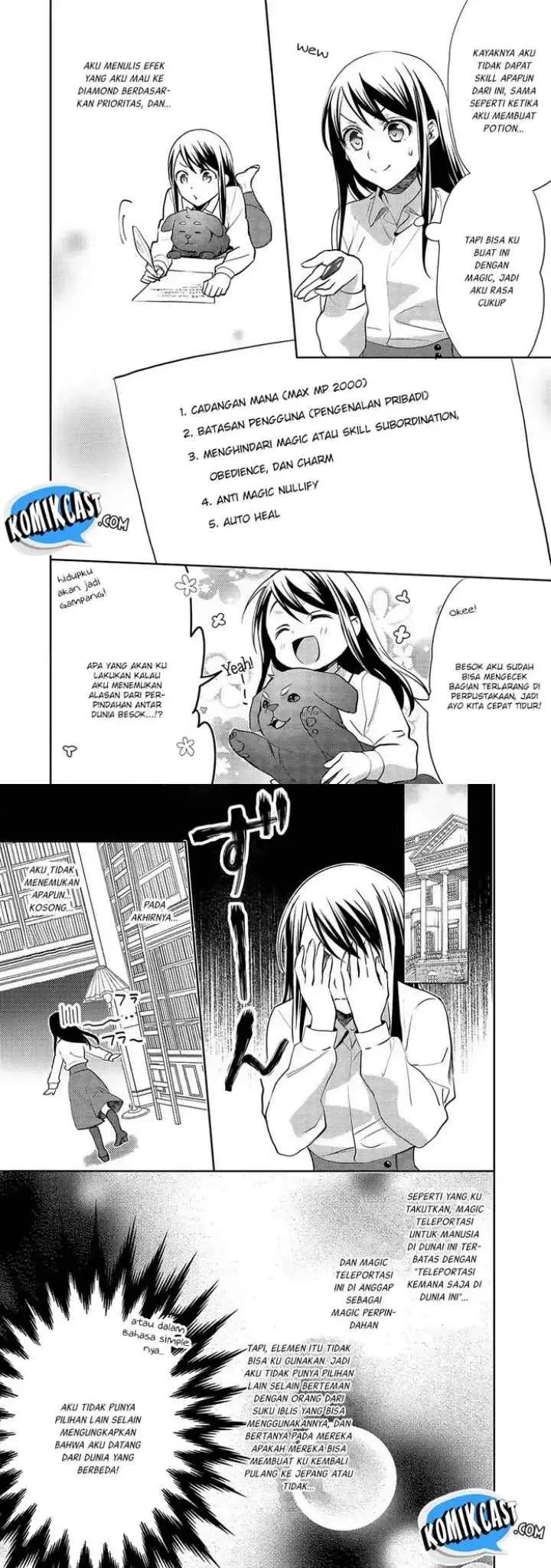 Isekai de ~Kuro no Iyashi Te~ tte Yobareteimasu chapter 22 halaman 8