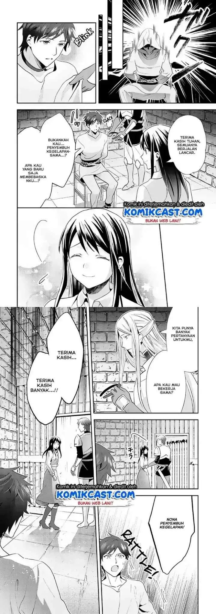 Isekai de ~Kuro no Iyashi Te~ tte Yobareteimasu chapter 44 halaman 9