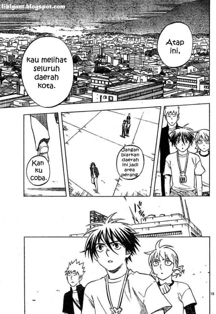Kekkaishi Ayakashi Hojinden chapter 302 halaman 15