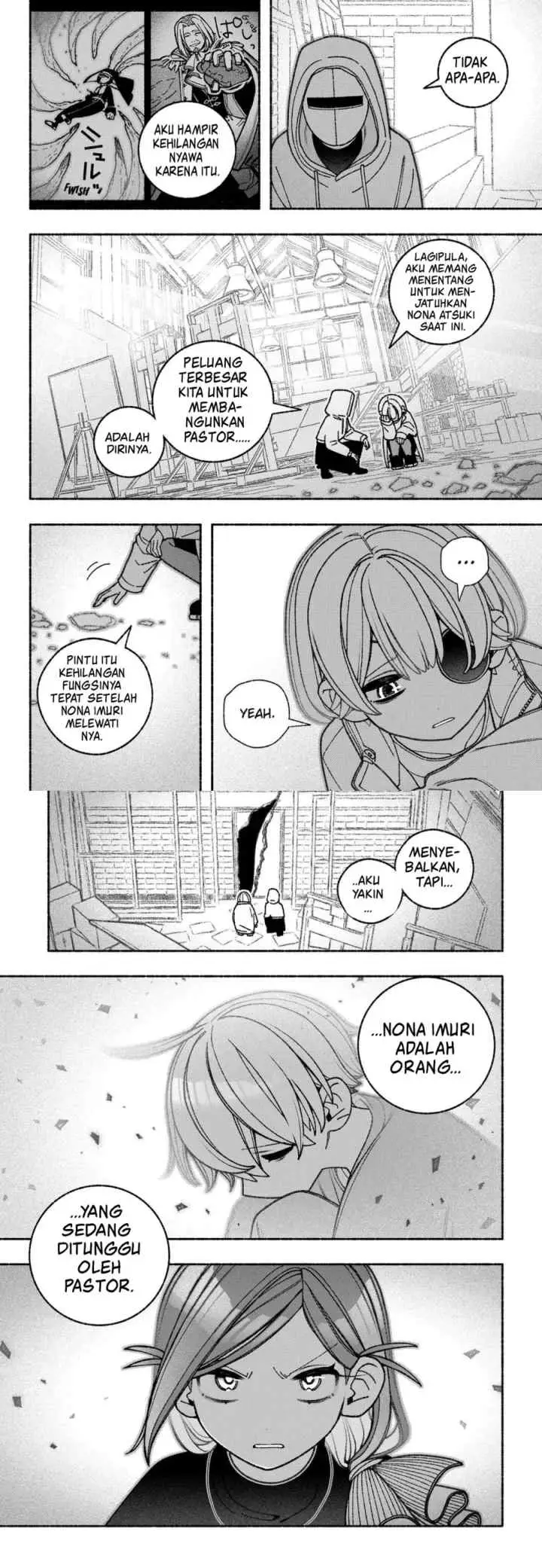 Exorcist wo Otosenai chapter 73 halaman 4