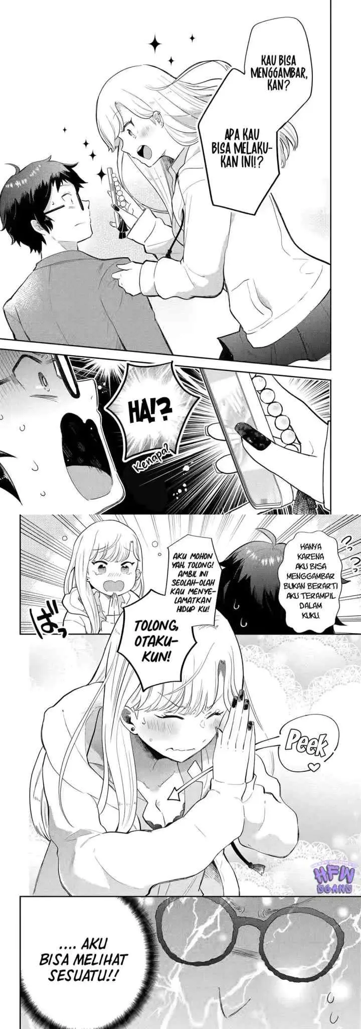 Gal ni Yasashii Otaku-kun chapter 1.1 halaman 7