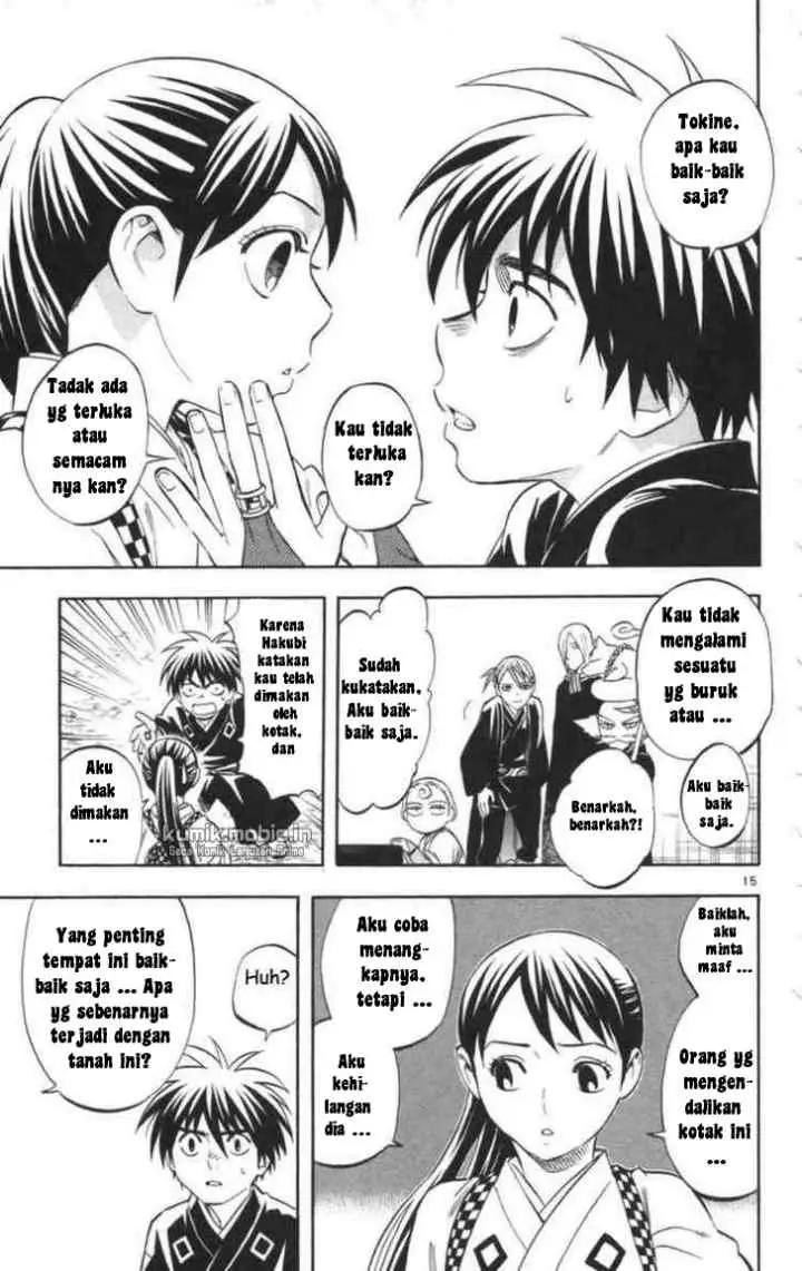 Kekkaishi Ayakashi Hojinden chapter 145 halaman 15