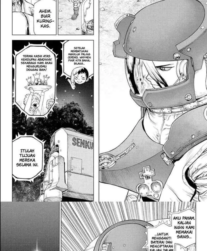 Dr. Stone chapter 230 halaman 13