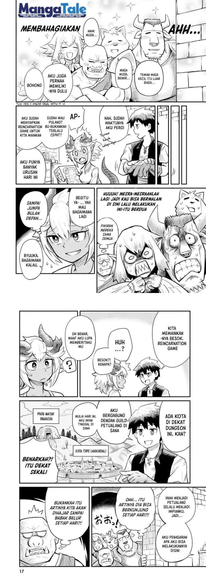Dungeon no Osananajimi chapter 1 halaman 9