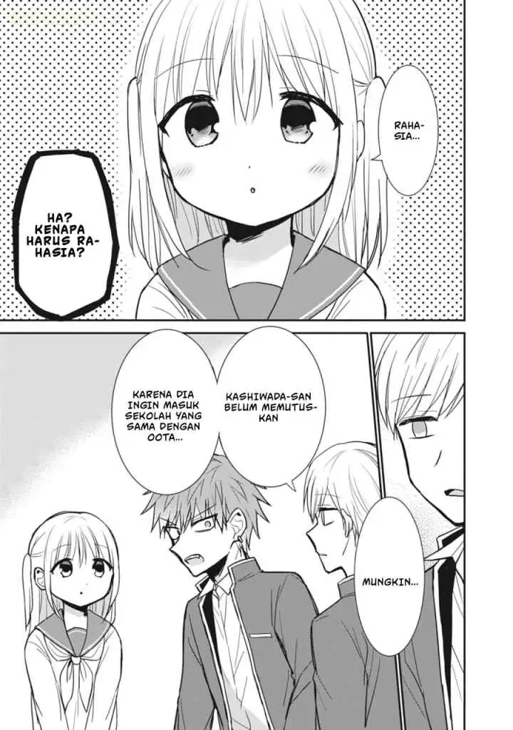Kao ni denai Kashiwada-san to Kao ni deru Ota-kun chapter 76 halaman 9