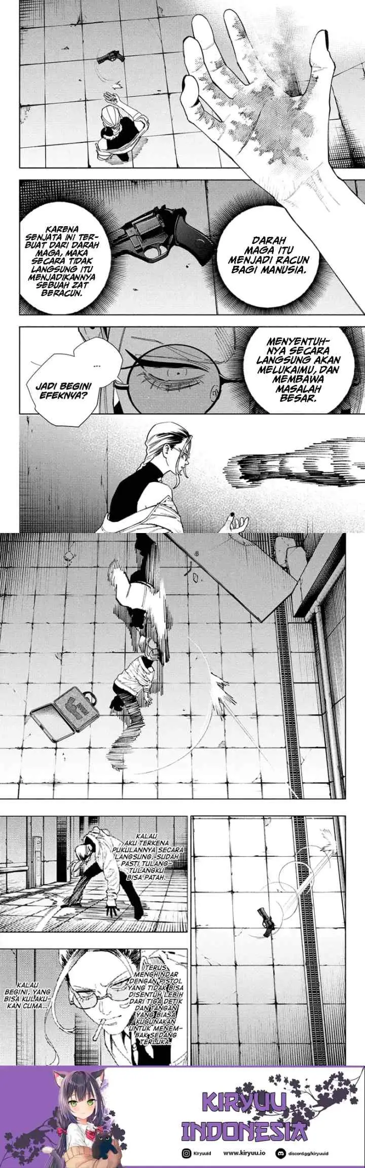Gokurakugai chapter 32 halaman 8