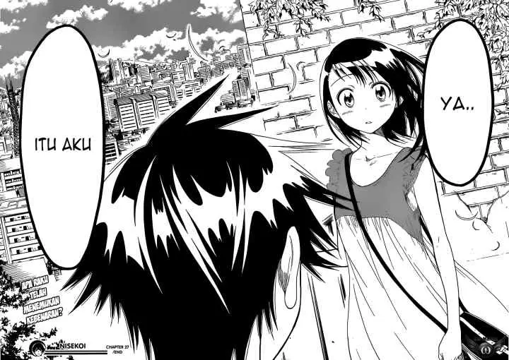 Nisekoi chapter 27 halaman 19