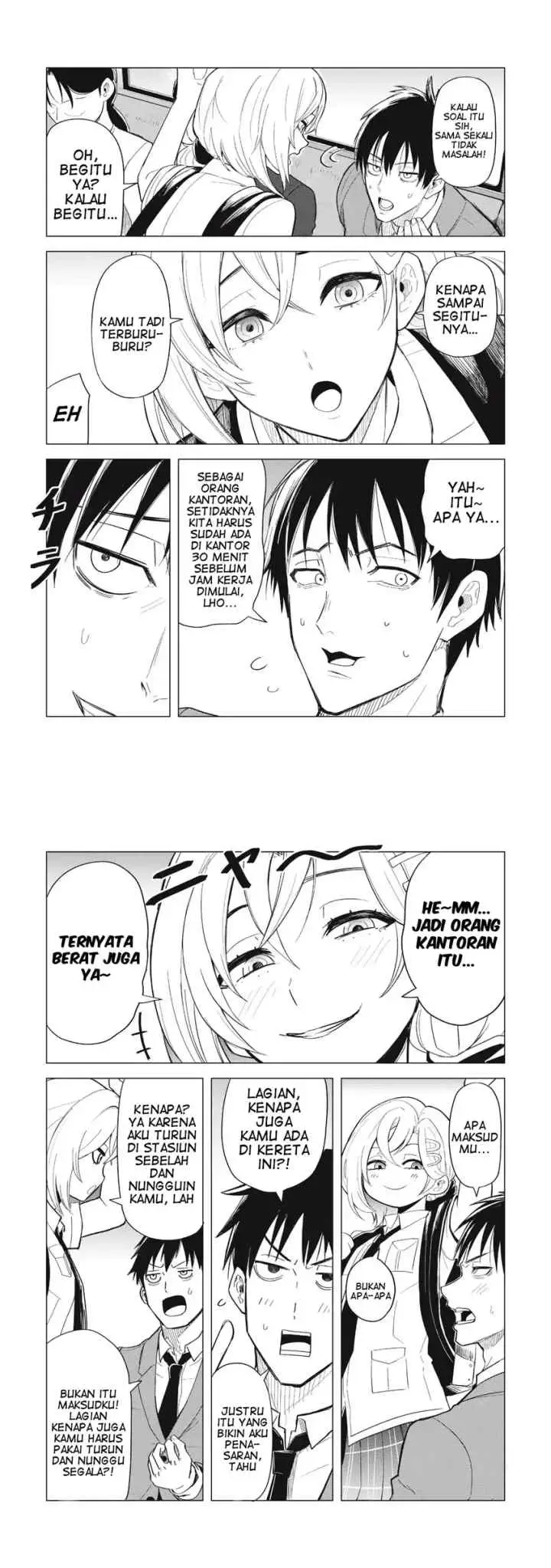 Asa no Tsuukin Densha de, Yatara to Hanashikakete Kuru Joshikousei chapter 2 halaman 6
