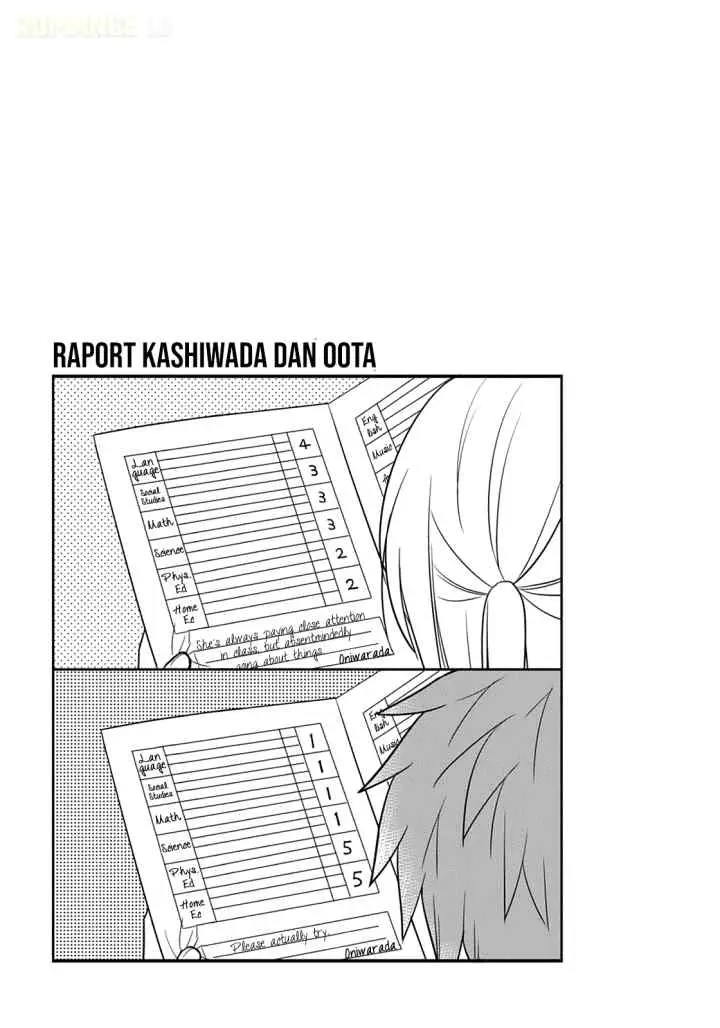 Kao ni denai Kashiwada-san to Kao ni deru Ota-kun chapter 33 halaman 12