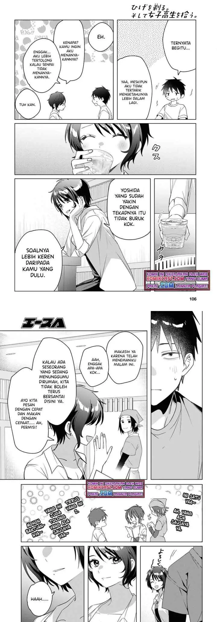 Hige Wo Soru. Soshite Joshikosei Wo Hirou chapter 37 halaman 12