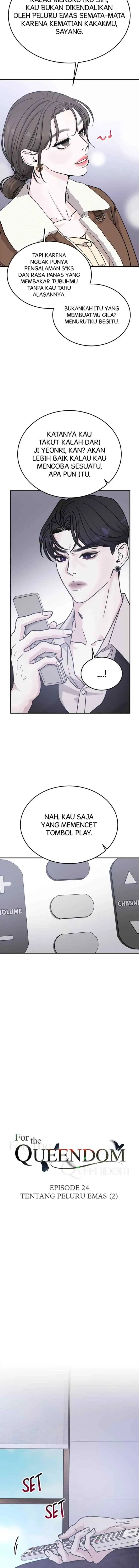 For the Queendom chapter 24 halaman 15