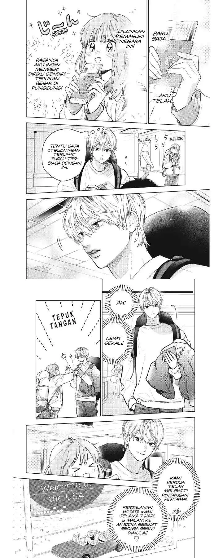 Yubisaki to Renren chapter 54 halaman 7