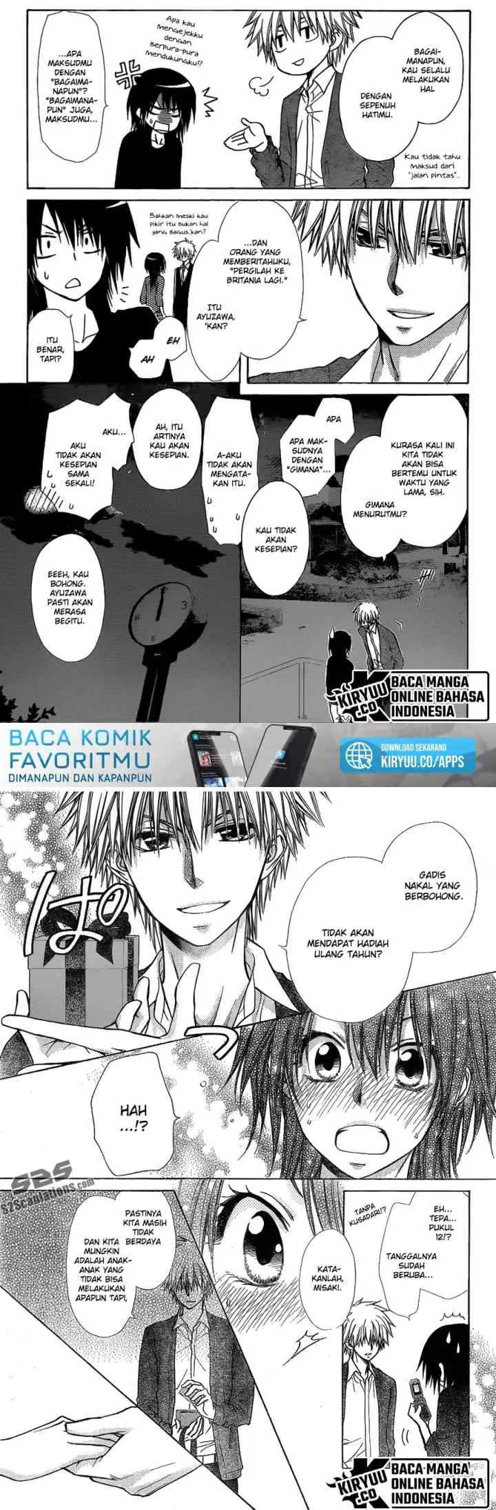 Kaichou Wa Maid Sama chapter 81 halaman 13