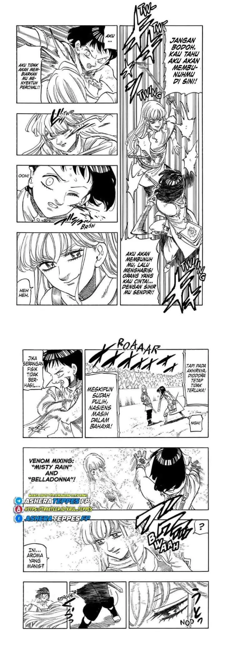 Mokushiroku no Yonkishi chapter 187 halaman 8