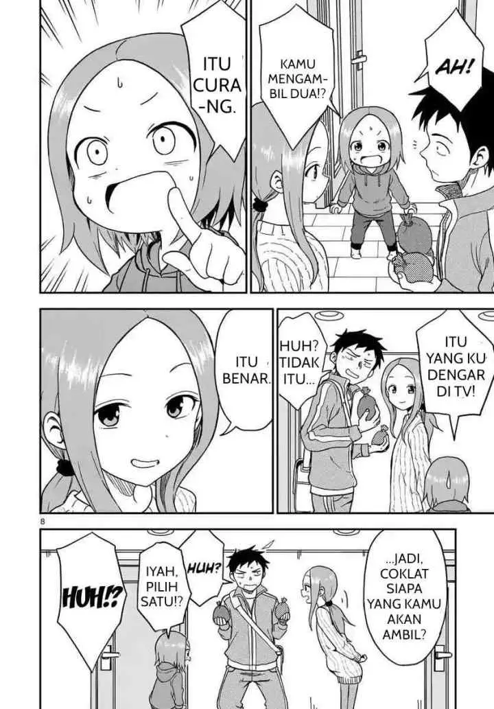 Karakai Jouzu no (Moto) Takagi-san chapter 75 halaman 8